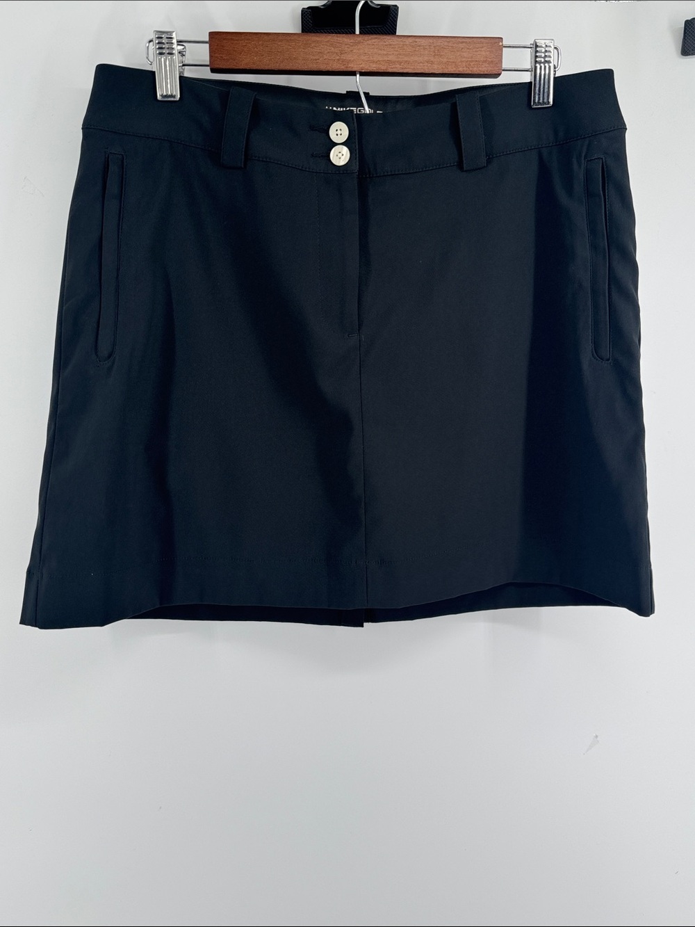 Nike Black Women's Golf Skort Size 8/Medium with Pockets Tennis Pickleball